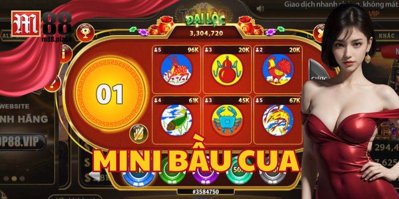 Hướng dẫn chơi Mini Bầu Cua